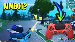 GANANDO Una PARTIDA Con MANDO En FORTNITE | Lolg