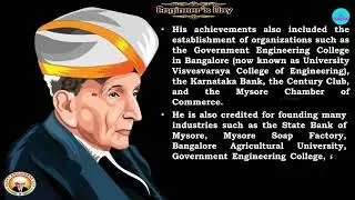 Engineers day 15 September |  Engineers Day 10 lines speech | About Mokshagundam Visvesvaraya