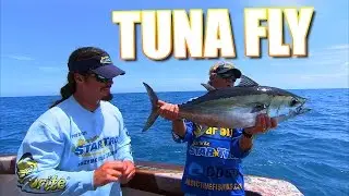 Fly Fishing Tuna Behind the Shrimp Boats in Key West Florida