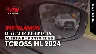 T-Cross HL 2024 &ndash; Side Assist (Alerta de Ponto Cego) 🚘✨