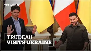 Canadian PM Trudeau visits Ukraine to meet President Zelenskyy