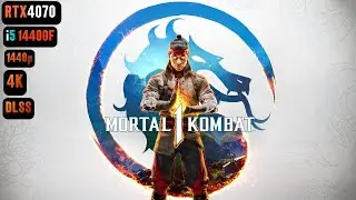RTX 4070 Mortal Kombat 1 FPS TEST | Mortal Kombat 1 Reboot RTX 4070 & i5 14400F Benchmark