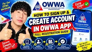 OWWA - PAANO MAG REGISTER SA BAGONG OWWA APPLICATION / how to register new owwa app @Hamudivlog3700