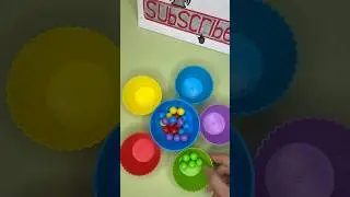ASMR Colored Balls Sorting | ASMR Marbles Rewind | Marbles reverse #asmr #satisfying #2026
