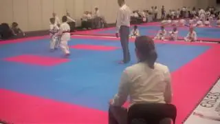 ISKF 2016 - South Africa 8/9 Purple Belt Kumite