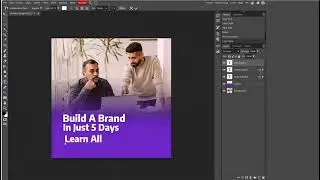 Digital Marketing Agency Poster Design in Photopea l Photopea tutorial