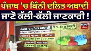 Punjab Dalit population | ਪੰਜਾਬ 'ਚ ਕਿੰਨੀ ਦਲਿਤ ਅਬਾਦੀ, ਜਾਣੋ ਕੱਲੀ-ਕੱਲੀ ਜਾਣਕਾਰੀ! Punjab Congress Crisis