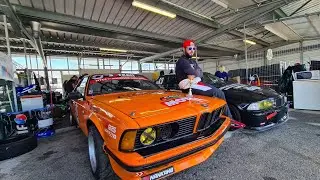 Championnat France HTCC 2022  BMW 635csi Florian Sanchez circuit arnos  course 1