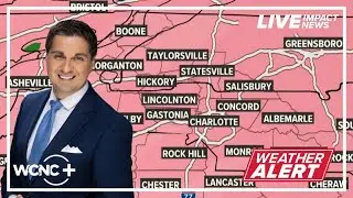 Historic ice storm possible in Charlotte, NC this weekend | Weather Impact Alert