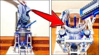 Building Lego Washing Machine WASH Clothes