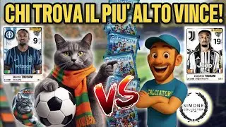 SFIDO @Simone Collector - CHI TROVA IL GIOCATORE PIÙ ALTO IN 10 BUSTINE? - CALCIATORI 2025-26