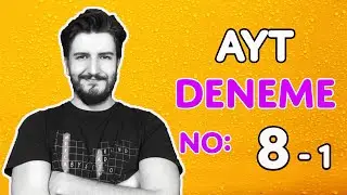 AYT Deneme No: 8 | 1. Bölüm | PDF