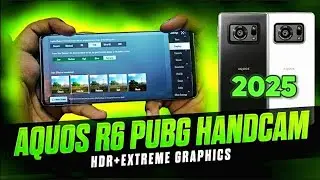 AQUOS R6 PUBG|BGMI Rivew Fps test Graphics| Gyroscope Review By Syed Hindi Yt