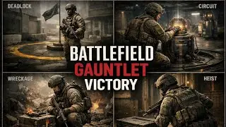 GAUNTLET Victory | Total Control, Late Heist Chaos, Ice-cold Closeout | Battlefield