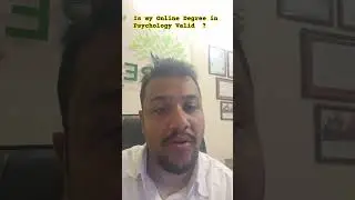 Online Degrees and Open Distance Learning Degree in Psychology and UGC BDE