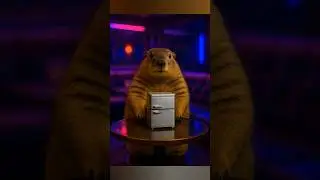 Tonight, It&rsquo;s Just Me and the Fridge#shorts#Marmot#animalmukbang#SoothingContent#cuteanimals