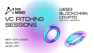 Crypto VC Pitching Session: Web3 Vertical Agnostic. Watch live how web3 founders raise funding!