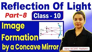 Reflection of Light Part-8 || Image Formation By Concave Mirror for class 10 || CBSE and ICSE BOARD