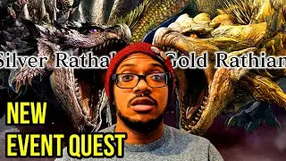 New MHR Sunbreak Event Quest | Silver Rathalos And Gold Rathian SOLO