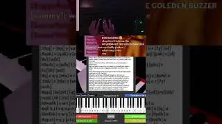 HOST accused of HACKING when playing piano in Roblox Got Talent