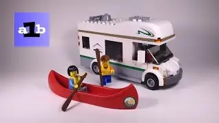 LEGO CITY 60057 Camper Van Time Lapse Build