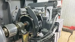 Dam Gate Automatic and Manual Brake System