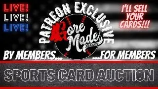 Exclusive Patreon Sports Card Auction (Make Money FAST!)💸 Low and NO Fee Consignment Sales! 10/29/25
