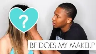 Boyfriend Does My Makeup Tag | Diana Quach