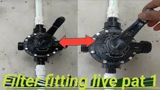 Filter fitting ! 2025 ! Filter band ! Filter ! filter fitting Kaise karni hai ! Plumber