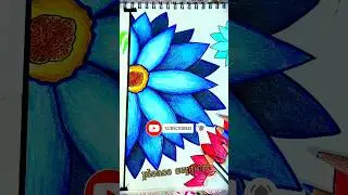 cute flower easy drawing 💐🔥😱#viral #ytshort #shortvideo #drawing #art #short #flawers #alldrawing07