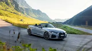Швейцарский горный перевал BMW M440i I 4K