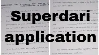 Application superdari