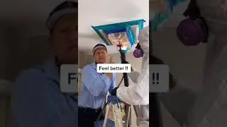 How to get mold out of your air ducts...