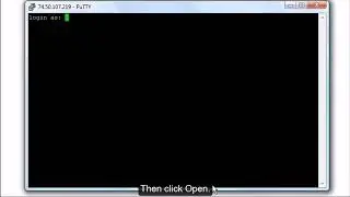 PuTTY Login