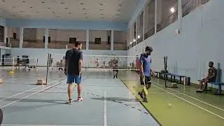 Shabbir & Sheraz Vs. Hamza & Hunain Badminton Doubles Match 2/2