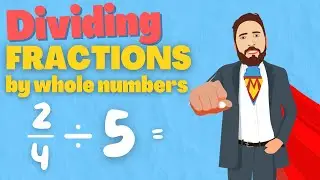How to Divide A Fraction By A Whole Number - FAST