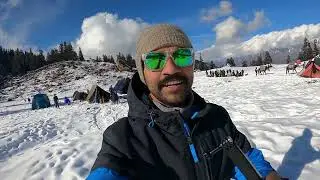 Day 2 : Kuari Pass Trekking & Camping in -15 degree 🥶