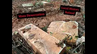 Historic Cemetery BULLDOZED - Greenville, SC - Brutontown Society Ground Cemetery