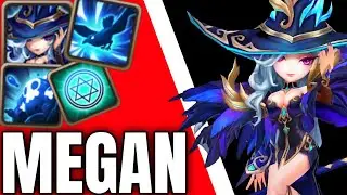 Megan 2A Better Version of Bastet!? (Water Mystic Witch) - Summoners War