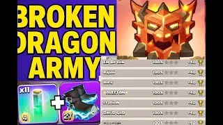 WRECKING LEGENDS WITH MY INSANE DRAGON ARMY
