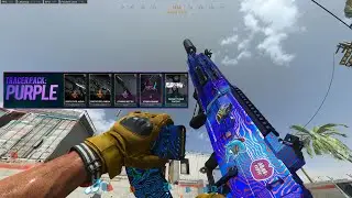 the NEW GRAU & MP7 Tracer Pack Purple w/ Damascus Skin Customization - Call of Duty: Modern Warfare