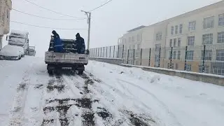 Eyyübiye'de Yıl Sonu Karla Mücadele