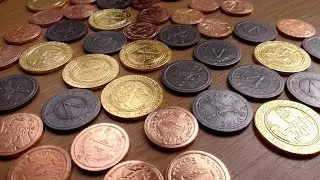 Metal Coins to upgrade your RPG, Boardgame, LARP, Treasure Hunt, Student Film, Escape Room, Whatever