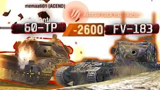 60TP Ammo Rack WOT Blitz // Buy 60TP because FV183 waiting
