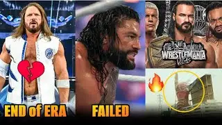 Roman FAILED as BABYFACE REALITY, The End of STYLES Era at Rumble, Cody vs Drew vs Jacob, Giant Sign