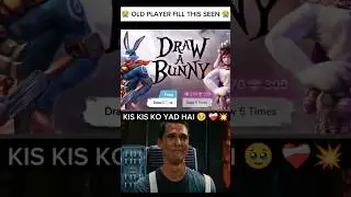 FREE FIRE OLD BUNNY DRAWING EVENT 🥹❤️&zwj;🩹👀 || #freefire #olddays #oldsong #oldfreefire #gavttigamerg