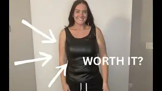 WORTH IT? - Milumia Women's Sexy Faux PU Leather Tank Top Ruched Sleeveless Racerback Fitted
