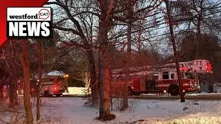 No one injured in house fire on Forge Village Road