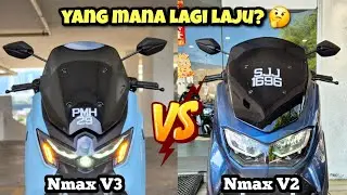 Yamaha Nmax 155 | V3 | V2 | TOP SPEED COMPARISON | GPS |