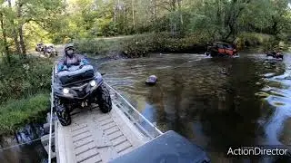 Riding into Lingham Lake with some friends  !  #Yamaha  #CanAm   #Honda